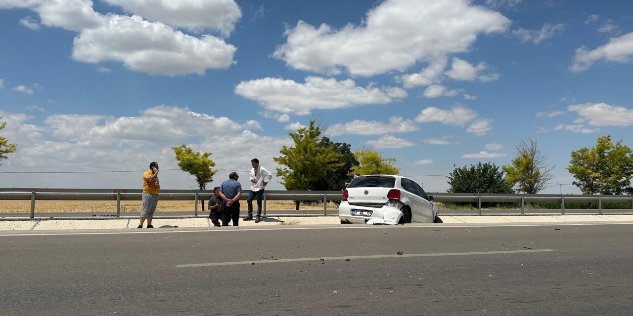 Aksaray-Konya yolunda Trafik Kazası: 1 Yaralı
