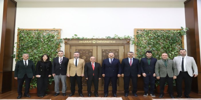 Niğde Ömer Halisdemir Üniversitesi Rektörü  Uslu’dan Aksaray Üniversitesine ziyaret
