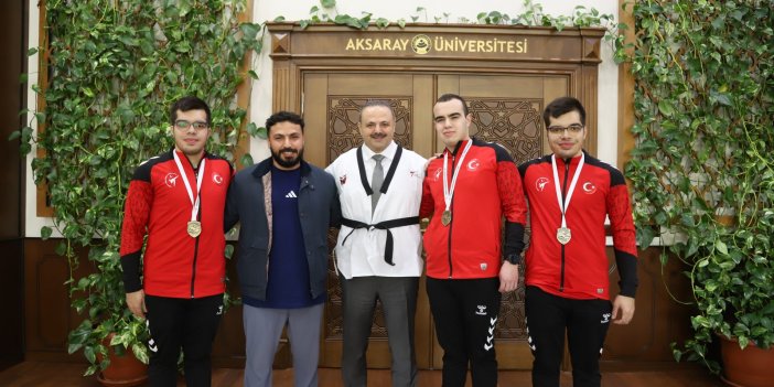 ASÜ Spor Bilimleri Fakültesi  öğrencilerinden Türkiye birinciliği